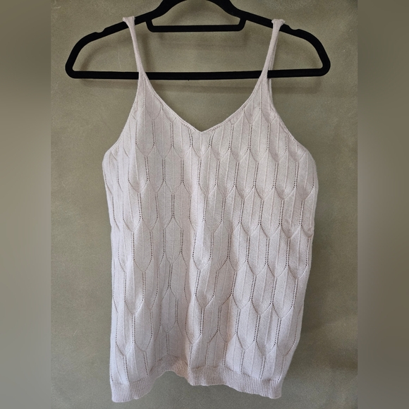 2 FOR 1!! Amazon | Orange Sleeveless Knit Top + Beige (Same), Ptp 17" - Picture 9 of 11